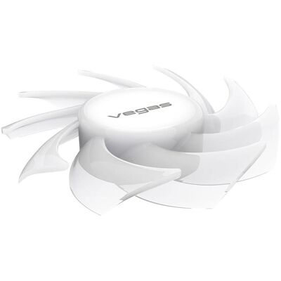 Akasa Ventilateur Vegas A24 Addressable-RGB (120 mm, 1x), Ventilateur PC, Blanc - Publicité Akasa Ventilateur Vegas A24 Addressable-RGB (120 mm, 1x), Ventilateur PC, Blanc - Publicité