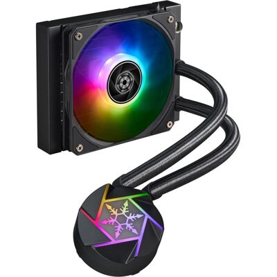 Silverstone SST-VD120-SLIM - Refroidisseur liquide haute performance tout-en-un, simple réglage 120mm, Refroidissement liquide CPU, Noir - Publicité Silverstone SST-VD120-SLIM - Refroidisseur liquide haute performance tout-en-un, simple réglage 120mm, Refroidissement liquide CPU, Noir - Publicité