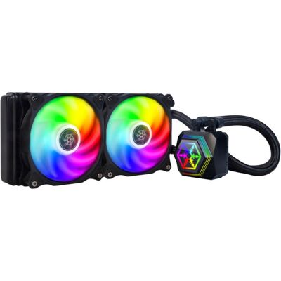 Silverstone Permafrost PF240-ARGB V2, refroidissement complet par eau, Refroidissement liquide CPU, Noir - Publicité Silverstone Permafrost PF240-ARGB V2, refroidissement complet par eau, Refroidissement liquide CPU, Noir - Publicité