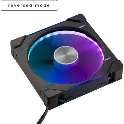 Phanteks D30 PWM Reverse Airflow D-RGB (140 mm, 1x), Ventilateur PC, Noir - Publicité Phanteks D30 PWM Reverse Airflow D-RGB (140 mm, 1x), Ventilateur PC, Noir - Publicité