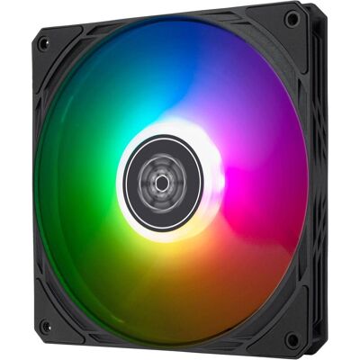 Silverstone SilvStone SST-AS140B-ARGB (140 mm, 1x), Ventilateur PC, Noir - Publicité Silverstone SilvStone SST-AS140B-ARGB (140 mm, 1x), Ventilateur PC, Noir - Publicité
