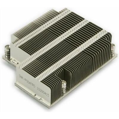Supermicro SNK-P0047PD : Refroidisseur CPU 1U, Ventirad processeur, Argent - Publicité Supermicro SNK-P0047PD : Refroidisseur CPU 1U, Ventirad processeur, Argent - Publicité