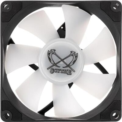 Scythe Ventilateur pour PC Kaze Flex 92mm RGB PWM (92 mm, 1x), Ventilateur PC, Noir - Publicité Scythe Ventilateur pour PC Kaze Flex 92mm RGB PWM (92 mm, 1x), Ventilateur PC, Noir - Publicité