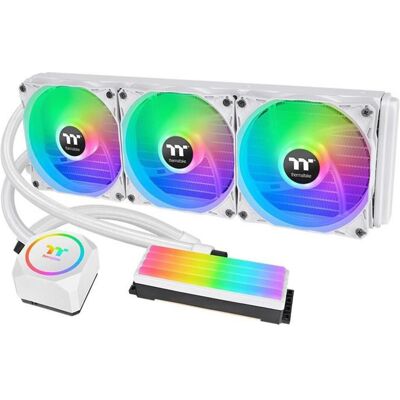 Thermaltake Floe RC 360 CPU & Memory AIO Snow Edition, Refroidissement liquide CPU, Blanc - Publicité Thermaltake Floe RC 360 CPU & Memory AIO Snow Edition, Refroidissement liquide CPU, Blanc - Publicité