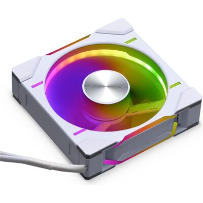 Phanteks PH-F120D30 (120 mm, 1x), Ventilateur PC, Blanc - Publicité Phanteks PH-F120D30 (120 mm, 1x), Ventilateur PC, Blanc - Publicité