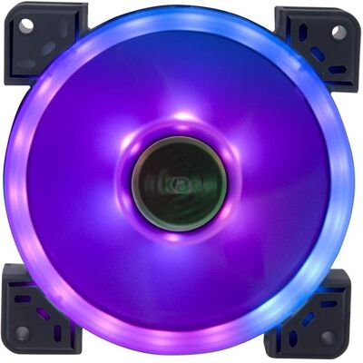 Akasa Ventilateur Vegas TLX Addressable-RGB (120 mm, 1x), Ventilateur PC, Transparent, Noir, Blanc - Publicité Akasa Ventilateur Vegas TLX Addressable-RGB (120 mm, 1x), Ventilateur PC, Transparent, Noir, Blanc - Publicité