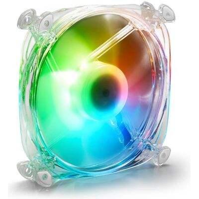 Sharkoon Disque SHARK (120 mm, 1x), Ventilateur PC, Transparent - Publicité Sharkoon Disque SHARK (120 mm, 1x), Ventilateur PC, Transparent - Publicité