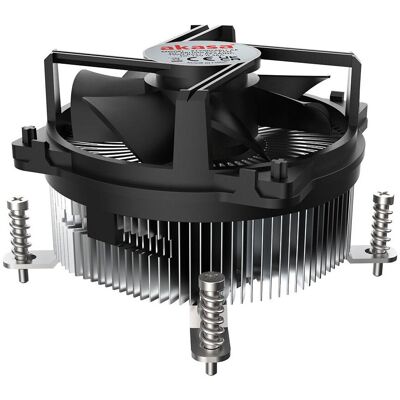 Akasa AK-CC6608BP01 Refroidisseur de processeur à profil bas - socket LGA 1700, 63,2 mm de hauteur (63.20 mm), Ventirad processeur, Bronze, Argent, Noir - Publicité Akasa AK-CC6608BP01 Refroidisseur de processeur à profil bas - socket LGA 1700, 63,2 mm de hauteur (63.20 mm), Ventirad processeur, Bronze, Argent, Noir - Publicité