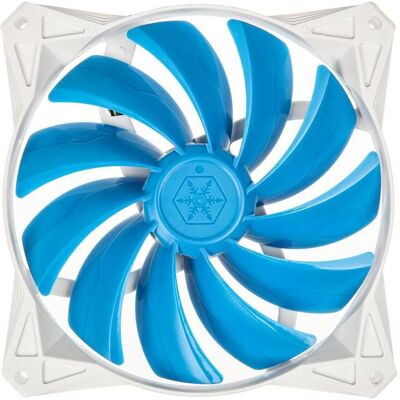 Silverstone SST-FQ141 (140 mm, 1x), Ventilateur PC, Bleu, Blanc - Publicité Silverstone SST-FQ141 (140 mm, 1x), Ventilateur PC, Bleu, Blanc - Publicité