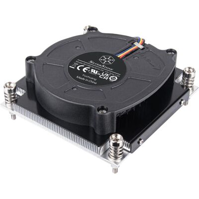 Silverstone SST-XE01-1700A Refroidisseur de CPU (28 mm), Ventirad processeur, Noir, Argent - Publicité Silverstone SST-XE01-1700A Refroidisseur de CPU (28 mm), Ventirad processeur, Noir, Argent - Publicité