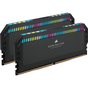 Corsair Dominator Platinum RGB (2 x 32GB, 5200 MHz, RAM DDR5, DIMM), Mémoire vive, Noir - Publicité Corsair Dominator Platinum RGB (2 x 32GB, 5200 MHz, RAM DDR5, DIMM), Mémoire vive, Noir - Publicité
