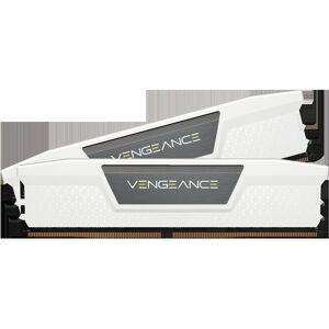 Corsair RAM D5 6400 32GB C36 Vengeance K2 W (2 x 16GB, 6400 MHz, RAM DDR5, DIMM), Mémoire vive, Blanc - Publicité Corsair RAM D5 6400 32GB C36 Vengeance K2 W (2 x 16GB, 6400 MHz, RAM DDR5, DIMM), Mémoire vive, Blanc - Publicité