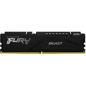 Kingston FURY Beast (1 x 32GB, 6000 MHz, RAM DDR5, DIMM), Mémoire vive, Noir - Publicité Kingston FURY Beast (1 x 32GB, 6000 MHz, RAM DDR5, DIMM), Mémoire vive, Noir - Publicité
