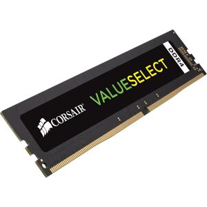 Corsair ValueSelect (1 x 16GB, 2666 MHz, RAM DDR4, DIMM), Mémoire vive, Noir - Publicité Corsair ValueSelect (1 x 16GB, 2666 MHz, RAM DDR4, DIMM), Mémoire vive, Noir - Publicité