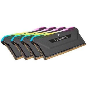 Corsair 4E3200C16 Memory Module 32 Gb (4 x 8GB, 3200 MHz, RAM DDR4), Mémoire vive, Noir - Publicité Corsair 4E3200C16 Memory Module 32 Gb (4 x 8GB, 3200 MHz, RAM DDR4), Mémoire vive, Noir - Publicité
