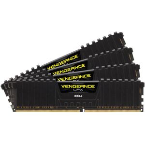 Corsair Vengeance LPX (4 x 8GB, 2666 MHz, RAM DDR4, DIMM), Mémoire vive, Noir - Publicité Corsair Vengeance LPX (4 x 8GB, 2666 MHz, RAM DDR4, DIMM), Mémoire vive, Noir - Publicité