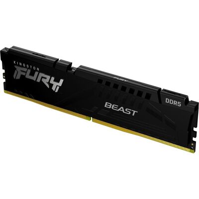 Kingston 16GB DDR5 6400MT/S CL32 DIMM (1 x 16GB, 6400 MHz, RAM DDR5), Mémoire vive, Noir - Publicité Kingston 16GB DDR5 6400MT/S CL32 DIMM (1 x 16GB, 6400 MHz, RAM DDR5), Mémoire vive, Noir - Publicité
