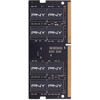 PNY Speicher 8GB DDR4 2666 SO-DIMM MN8GSD42666-SB (1 x 8GB, 2666 MHz, RAM DDR4, SO-DIMM), Mémoire vive, Noir - Publicité PNY Speicher 8GB DDR4 2666 SO-DIMM MN8GSD42666-SB (1 x 8GB, 2666 MHz, RAM DDR4, SO-DIMM), Mémoire vive, Noir - Publicité