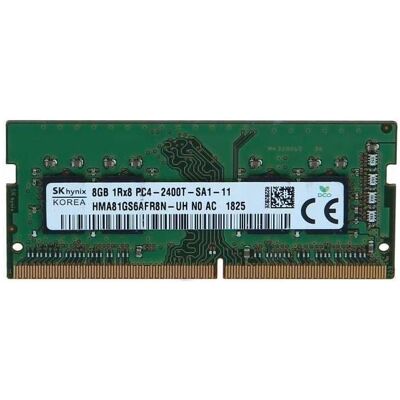 Hynix SK SO-DIMM 8GB DDR4-2400 CL17 (1Gx8) SR (HMA81GS6AFR8N-UH) (1 x 8GB, 2400 MHz, RAM DDR4, SO-DIMM), Mémoire vive - Publicité Hynix SK SO-DIMM 8GB DDR4-2400 CL17 (1Gx8) SR (HMA81GS6AFR8N-UH) (1 x 8GB, 2400 MHz, RAM DDR4, SO-DIMM), Mémoire vive - Publicité