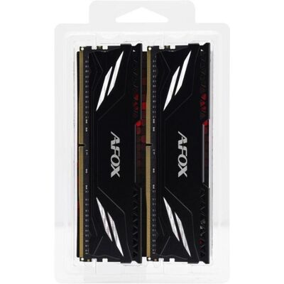 AFOX AFLD432PH1CADB (2 x 16GB, 3200 MHz, RAM DDR4, U-DIMM), Mémoire vive, Noir - Publicité AFOX AFLD432PH1CADB (2 x 16GB, 3200 MHz, RAM DDR4, U-DIMM), Mémoire vive, Noir - Publicité