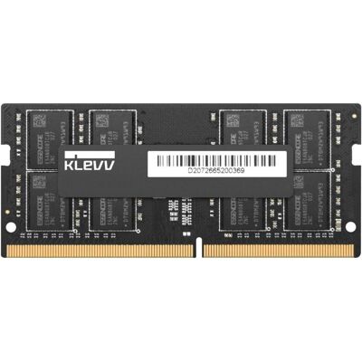 Klevv 16 GB DDR4-RAM SO-DIMM PC3200 Cl22 (1 x 16GB, 3200 MHz, RAM DDR4, SO-DIMM), Mémoire vive - Publicité Klevv 16 GB DDR4-RAM SO-DIMM PC3200 Cl22 (1 x 16GB, 3200 MHz, RAM DDR4, SO-DIMM), Mémoire vive - Publicité