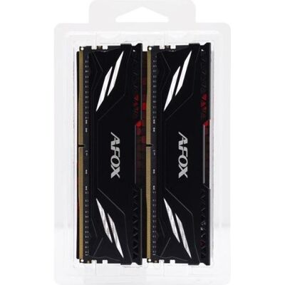 AFOX Gaming (2 x 16GB, 3200 MHz, RAM DDR4, DIMM), Mémoire vive, Noir - Publicité AFOX Gaming (2 x 16GB, 3200 MHz, RAM DDR4, DIMM), Mémoire vive, Noir - Publicité