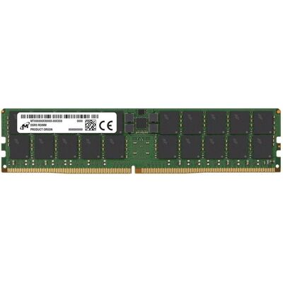 Micron Crucial 64 GB reg. ECC DDR5-6400 MTC40F2046S1RC64BH1 (1 x 64GB, 6400 MHz, RAM DDR5), Mémoire vive - Publicité Micron Crucial 64 GB reg. ECC DDR5-6400 MTC40F2046S1RC64BH1 (1 x 64GB, 6400 MHz, RAM DDR5), Mémoire vive - Publicité