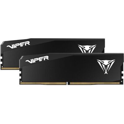 Patriot Viper Elite 5 Ultra (2 x 32GB, 6000 MHz, RAM DDR5, U-DIMM), Mémoire vive, Noir, Blanc - Publicité Patriot Viper Elite 5 Ultra (2 x 32GB, 6000 MHz, RAM DDR5, U-DIMM), Mémoire vive, Noir, Blanc - Publicité
