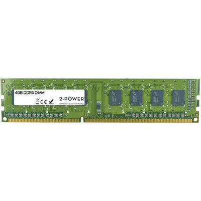 2-Power 4 Go de DDR3 1333 MHz DIMM (1 x 4GB, 1333 MHz, RAM DDR3, DIMM), Mémoire vive, Vert - Publicité 2-Power 4 Go de DDR3 1333 MHz DIMM (1 x 4GB, 1333 MHz, RAM DDR3, DIMM), Mémoire vive, Vert - Publicité