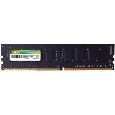 Silicon Power DDR4 32 Go 2x16 Go 3200 MHz (2 x 16GB, 3200 MHz, RAM DDR4, DIMM), Mémoire vive - Publicité Silicon Power DDR4 32 Go 2x16 Go 3200 MHz (2 x 16GB, 3200 MHz, RAM DDR4, DIMM), Mémoire vive - Publicité