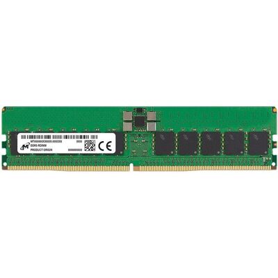 Micron RAM DDR3 Server Memory Module DDR5 32GB RDIMM/ECC 6400 MHz CL 52 MTC20F2085S1RC64BT (1 x 32GB, 6400 MHz, RAM DDR5), Mémoire vive - Publicité Micron RAM DDR3 Server Memory Module DDR5 32GB RDIMM/ECC 6400 MHz CL 52 MTC20F2085S1RC64BT (1 x 32GB, 6400 MHz, RAM DDR5), Mémoire vive - Publicité