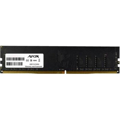AFOX DDR4 8G 2133 UDIMM Speichermodul 8 GB 2133 MHz (1 x 8GB, 2133 MHz, RAM DDR4, DIMM), Mémoire vive - Publicité AFOX DDR4 8G 2133 UDIMM Speichermodul 8 GB 2133 MHz (1 x 8GB, 2133 MHz, RAM DDR4, DIMM), Mémoire vive - Publicité