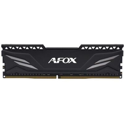 AFOX GAMING DDR4 16GB 3200MHZ CL16 RANK1 XMP2 BLACK (3200 MHz, RAM DDR4, DIMM), Mémoire vive, Noir - Publicité AFOX GAMING DDR4 16GB 3200MHZ CL16 RANK1 XMP2 BLACK (3200 MHz, RAM DDR4, DIMM), Mémoire vive, Noir - Publicité