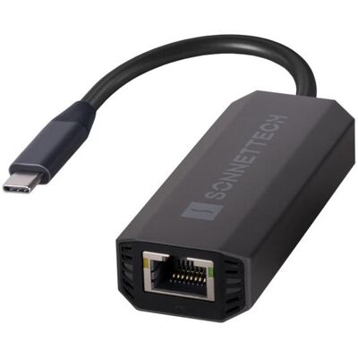 Sonnet Solo5G (USB-C, RJ45 5 Gigabit Ethernet (1x)), Adaptateur réseau, Noir - Publicité Sonnet Solo5G (USB-C, RJ45 5 Gigabit Ethernet (1x)), Adaptateur réseau, Noir - Publicité