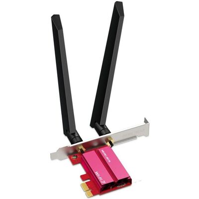 Mercusys Metcusys MA47BE BE9300 Tri-Band WiFi7 PCIe-Adapter (PCIe), Carte réseau, Noir - Publicité Mercusys Metcusys MA47BE BE9300 Tri-Band WiFi7 PCIe-Adapter (PCIe), Carte réseau, Noir - Publicité