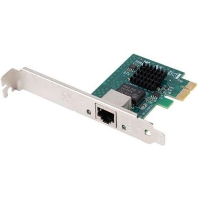 Lanberg Karta Sieciowa Pci Express X1 1x Rj45 2.5gb śledź Low Profile (PCIe), Carte réseau, Argent, Vert - Publicité Lanberg Karta Sieciowa Pci Express X1 1x Rj45 2.5gb śledź Low Profile (PCIe), Carte réseau, Argent, Vert - Publicité