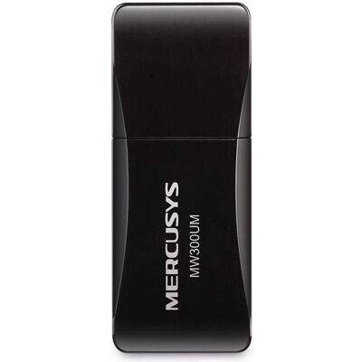 Mercusys MW300UM Carte réseau Intégrée USB (USB), Adaptateur réseau, Noir - Publicité Mercusys MW300UM Carte réseau Intégrée USB (USB), Adaptateur réseau, Noir - Publicité