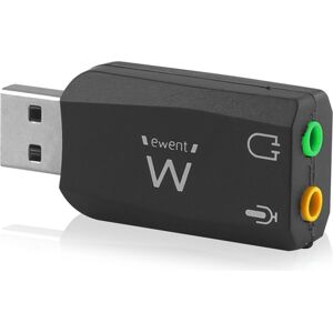 Ewent Eminent EM3751 Blaster audio USB (USB), Carte son, Noir - Publicité Ewent Eminent EM3751 Blaster audio USB (USB), Carte son, Noir - Publicité