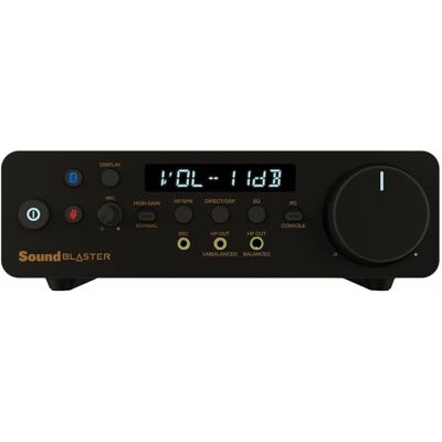 Creative Sound Blaster X5 (USB-C), Carte son, Noir - Publicité Creative Sound Blaster X5 (USB-C), Carte son, Noir - Publicité