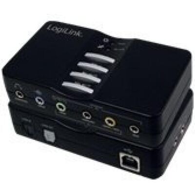 Carte son externe Logilink UA0099 - 7.1 Surround USB 2.0 - Publicité Carte son externe Logilink UA0099 - 7.1 Surround USB 2.0 - Publicité