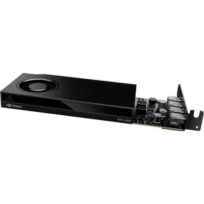Nvidia RTX A400 (4 Go, GDDR6), Carte graphique, Noir - Publicité Nvidia RTX A400 (4 Go, GDDR6), Carte graphique, Noir - Publicité