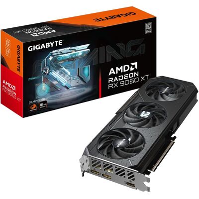 Gigabyte Radeon RX 9060 XT GAMING (16 Go, GDDR6), Carte graphique, Noir - Publicité Gigabyte Radeon RX 9060 XT GAMING (16 Go, GDDR6), Carte graphique, Noir - Publicité