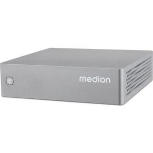 Medion S06 Mini PC (512 Go, 8 Go, Intel Core i3-1315U, Intel UHD Graphics), PC, Gris - Publicité Medion S06 Mini PC (512 Go, 8 Go, Intel Core i3-1315U, Intel UHD Graphics), PC, Gris - Publicité
