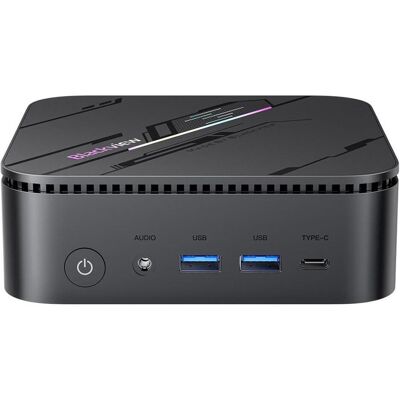 Blackview Mini PC MP100 Pro Ryzen 5 7430U 16GB SSD512 W11Pro szary (AMD Ryzen 5 7430U), Barebone - Publicité Blackview Mini PC MP100 Pro Ryzen 5 7430U 16GB SSD512 W11Pro szary (AMD Ryzen 5 7430U), Barebone - Publicité