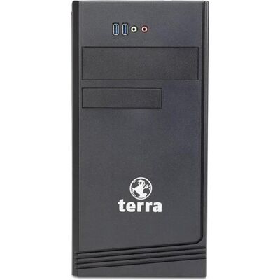 Terra PC-HOME HOME 4000 Komplettsystem Core i3 4,3 GHz RAM: 8 GB DDR5 HDD: 500 Serial ATA DVD-Brenne (500 Go, 8 Go), PC, Noir - Publicité Terra PC-HOME HOME 4000 Komplettsystem Core i3 4,3 GHz RAM: 8 GB DDR5 HDD: 500 Serial ATA DVD-Brenne (500 Go, 8 Go), PC, Noir - Publicité