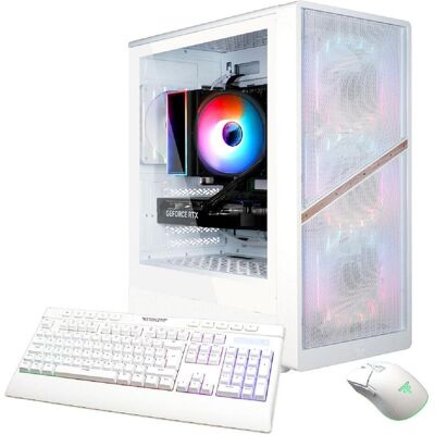 Hyrican GAMEMAX AERIS MW 8134 Ryzen 7 5700X 32 Go 1 To SSD RTX 5070 (1000 Go, 32 Go, AMD Ryzen 7 5700X, GeForce RTX 5070), PC, Blanc - Publicité Hyrican GAMEMAX AERIS MW 8134 Ryzen 7 5700X 32 Go 1 To SSD RTX 5070 (1000 Go, 32 Go, AMD Ryzen 7 5700X, GeForce RTX 5070), PC, Blanc - Publicité