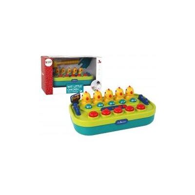 Lean Toys Jeu d'arcade Whac-a-Mole poulets - Publicité Lean Toys Jeu d'arcade Whac-a-Mole poulets - Publicité