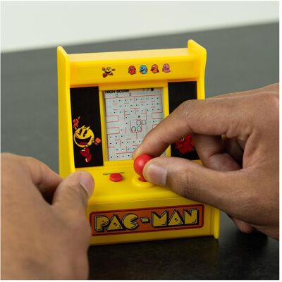 Fizz Creations PAC-MAN Desktop Arcade, Gaming rétro, Jaune - Publicité Fizz Creations PAC-MAN Desktop Arcade, Gaming rétro, Jaune - Publicité