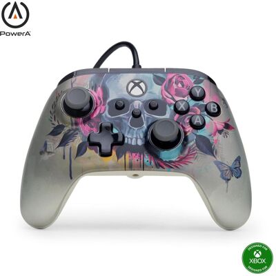 PowerA - Advantage Plus Wired Controller - Bloom & Gloom (PC, Xbox One S, Xbox One X, Xbox Series X), Manette, Multicolore - Publicité PowerA - Advantage Plus Wired Controller - Bloom & Gloom (PC, Xbox One S, Xbox One X, Xbox Series X), Manette, Multicolore - Publicité