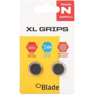 Blade Grips XL schwarz Switch2 (Switch 2), Manette : accessoires, Noir - Publicité Blade Grips XL schwarz Switch2 (Switch 2), Manette : accessoires, Noir - Publicité